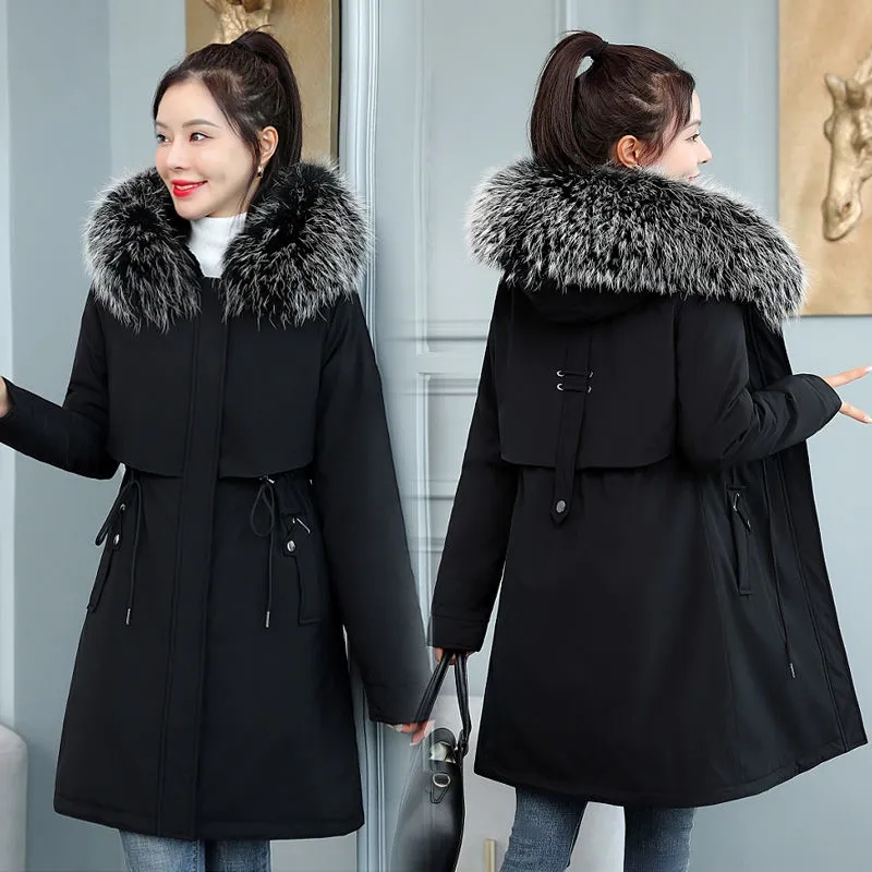 Wool Coat Peacoat - Damska kurtka zimowa 2026, rozmiar 8XL,