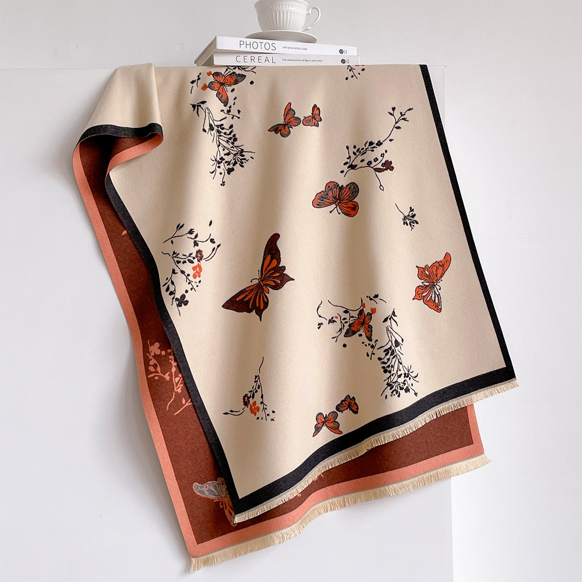Damski szal z imitacji kaszmir – Shawl Wrap Winter recenzja i cena