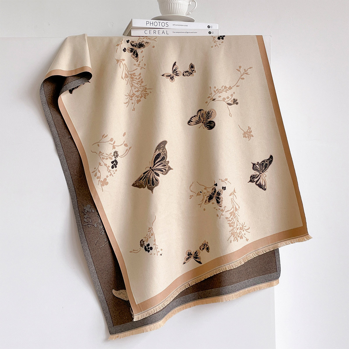 Damski szal z imitacji kaszmir – Shawl Wrap Winter recenzja i cena