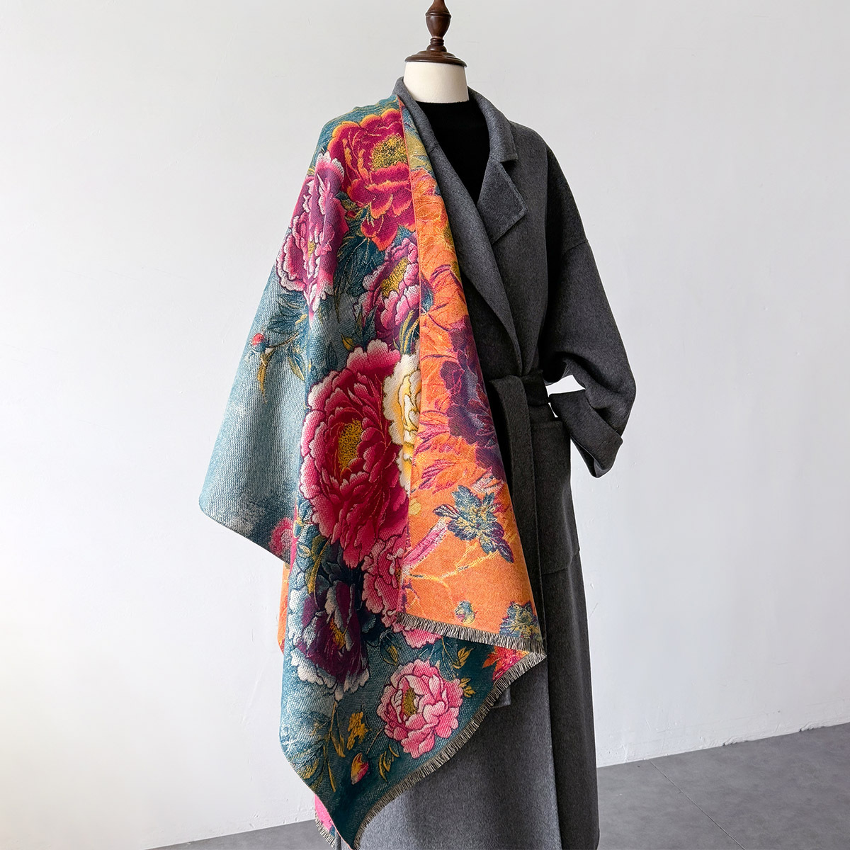 Ciepły szalik kaszmirowy damsk – Shawl Wrap Winter recenzja i cena