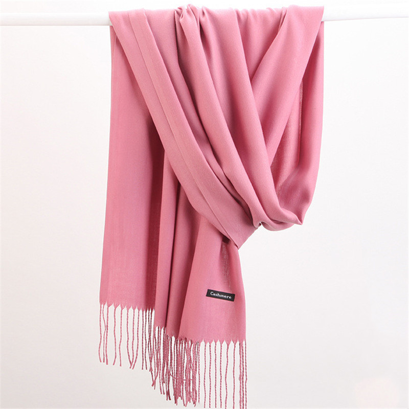 Moda Solid Color 2023 Szalik d – Shawl Wrap Winter recenzja i cena