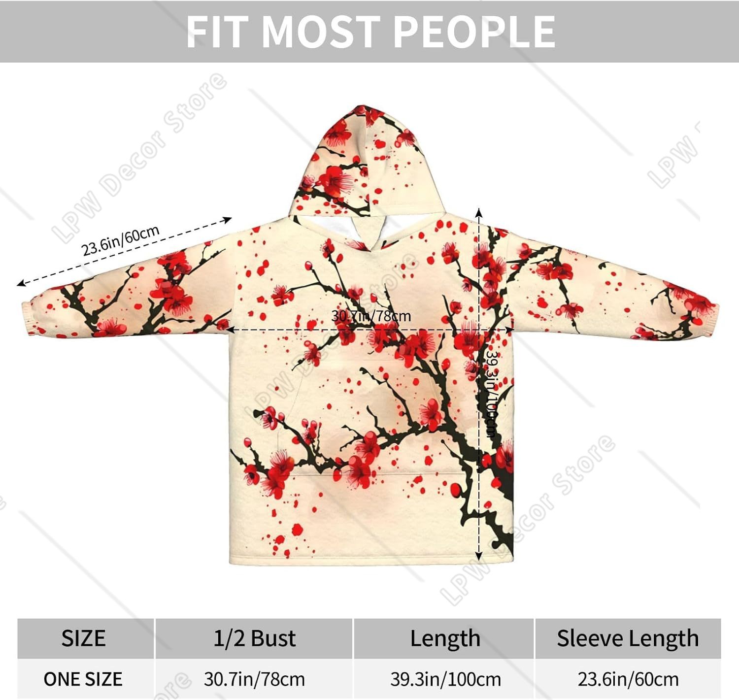 Czerwona bluza z kapturem z mo – Sherpa Hoodie Fleece recenzja i cena