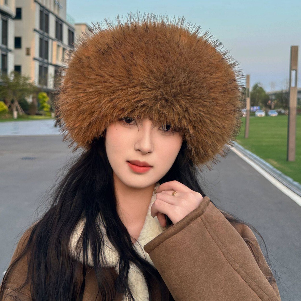 Miękka pluszowa czapka z imita – Knit Beanie Hat Warm recenzja i cena