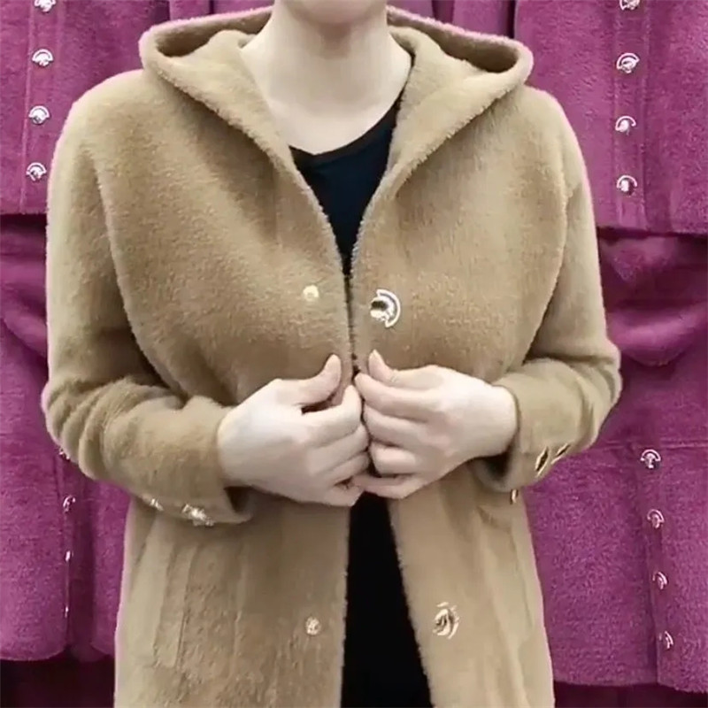NOWOŚĆ W średnim wieku Starsza – Wool Coat Peacoat recenzja i cena