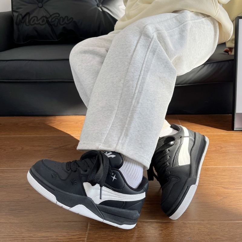 Damskie czarno-białe skórzane  – Vans Shoes Old Skool recenzja i cena
