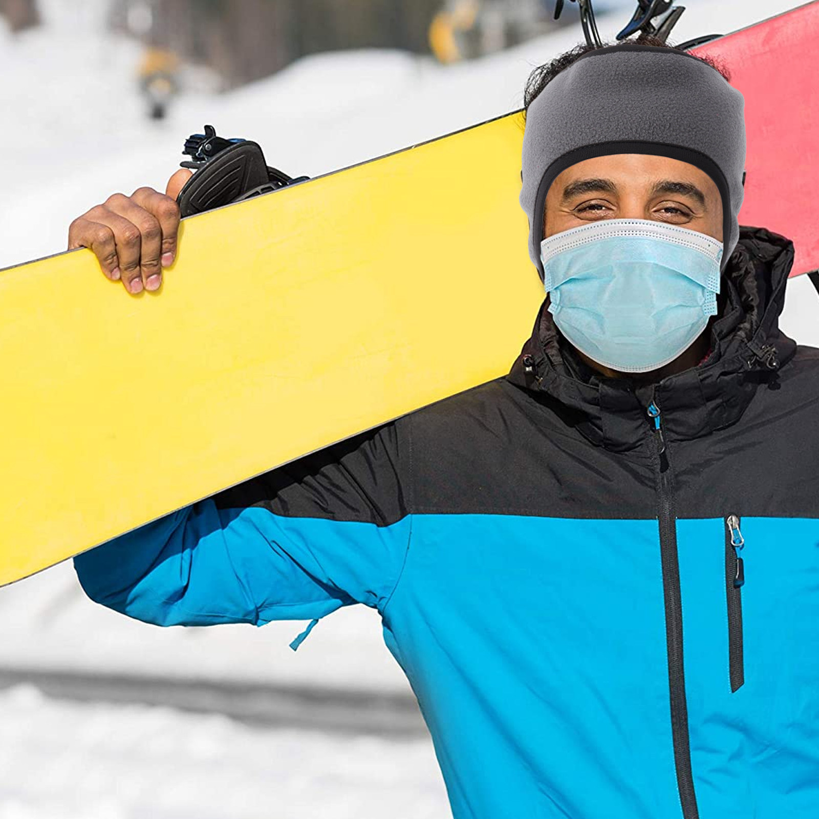 2 sztuki ciepłych, wiatroodpor – Fleece Ear Warmer Band recenzja i cena