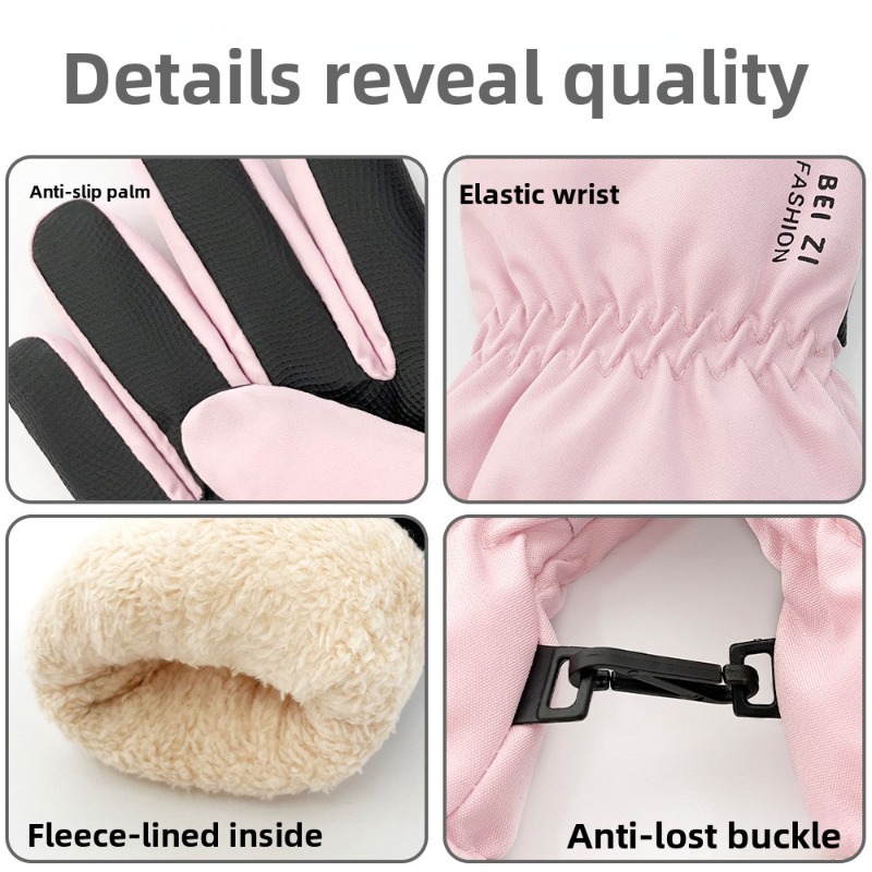 Damskie zimowe rękawice narcia – Snow Glove Insulated recenzja i cena