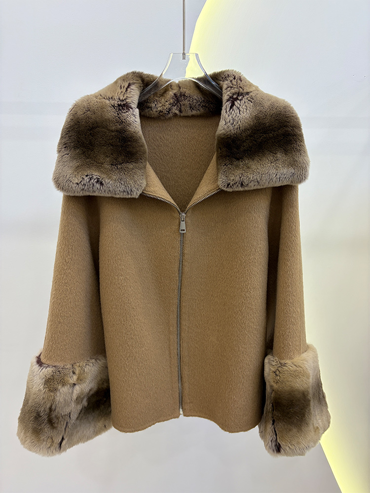 Zimowy płaszcz damski 2026 z p – Wool Coat Peacoat recenzja i cena