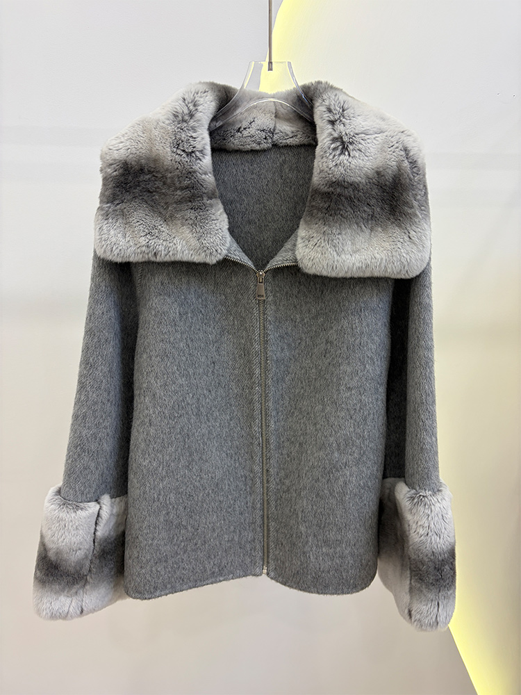 Zimowy płaszcz damski 2026 z p – Wool Coat Peacoat recenzja i cena