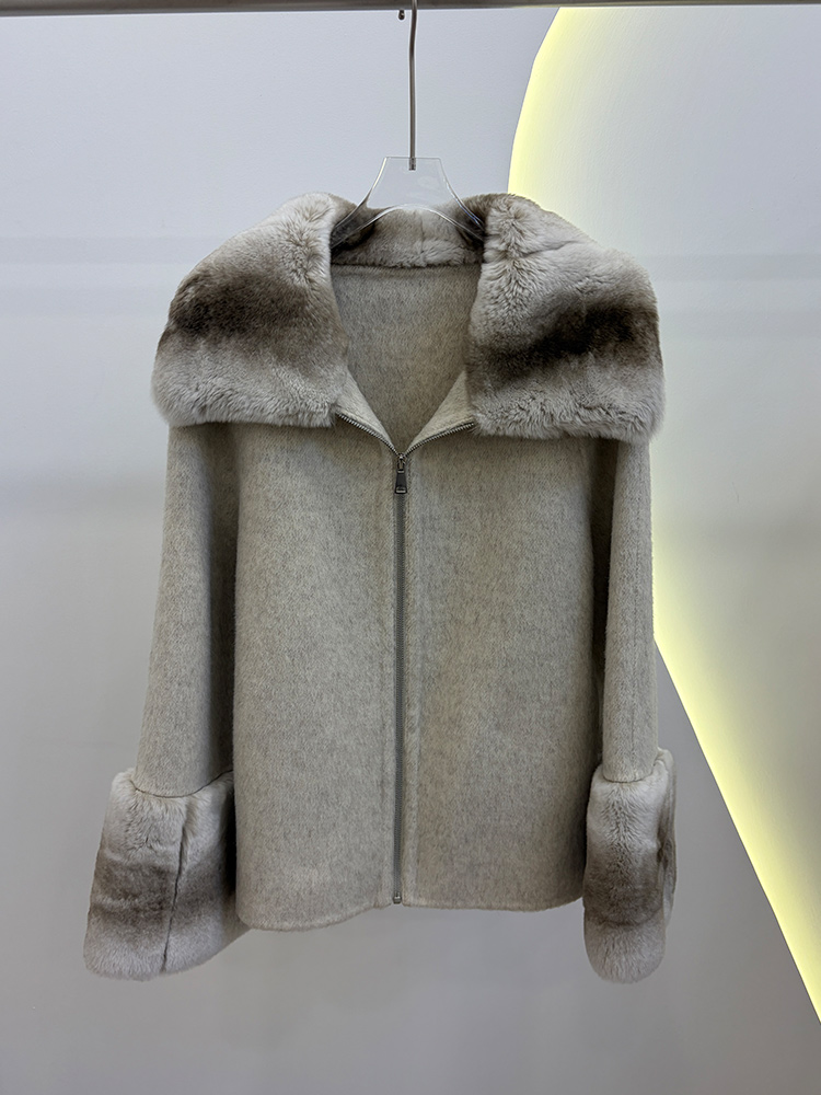 Zimowy płaszcz damski 2026 z p – Wool Coat Peacoat recenzja i cena